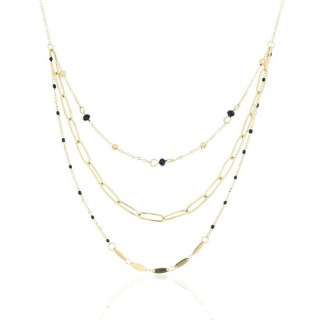 Naszyjnik Cascade ze stali chirurgicznej