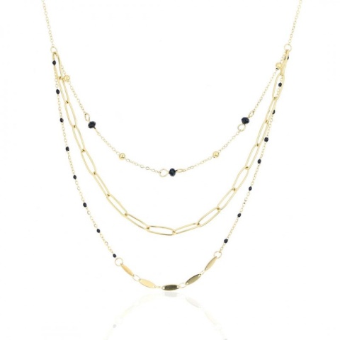 Naszyjnik Cascade ze stali chirurgicznej