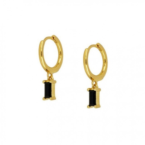 Kolczyki ze stali chirurgicznej z kryształami