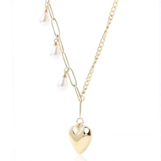 Naszyjnik ze stali chirurgicznej BIG HEART