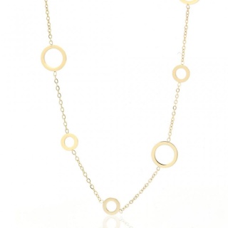 Naszyjnik ze stali chirurgicznej RINGS