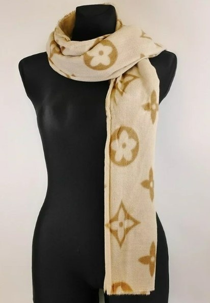 Szal chusta we wzory LATTE