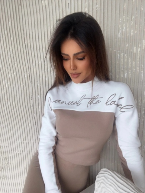 Bluza DUO beż - LA MANUEL