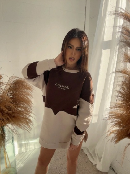 Bluza FREEDOM czekoladowa LA MANUEL