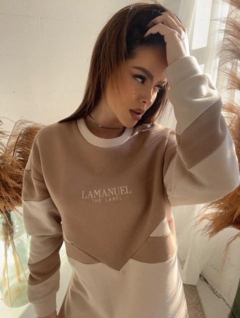 Bluza FREEDOM ciemny beż LA MANUEL