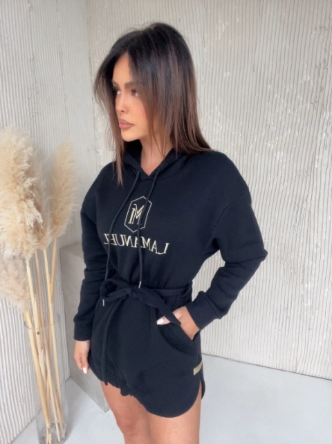 Bluza FULLER czarna LA MANUEL