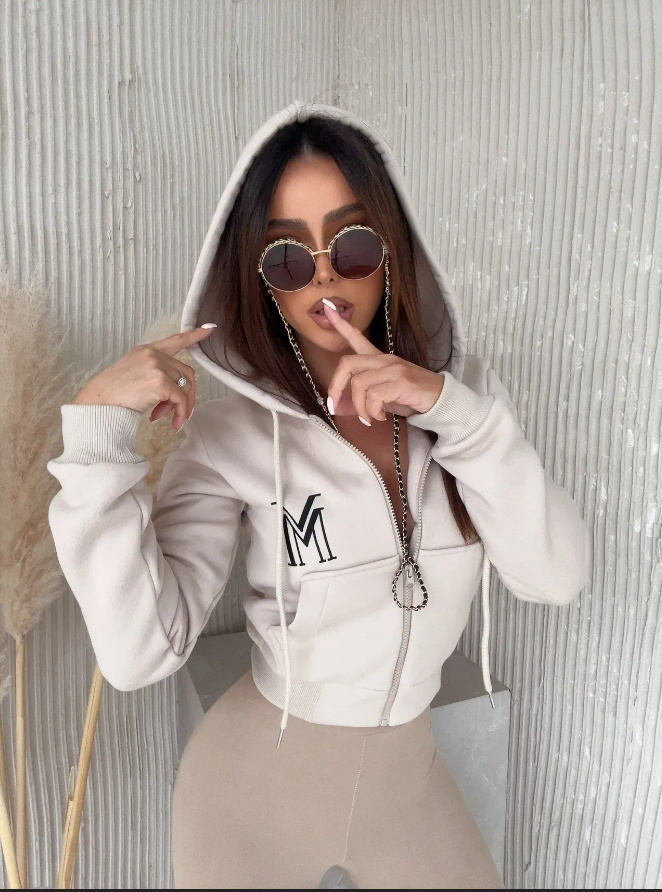 Sweatshirt HEROES beige La Manuel Sweatshirt HEROES beige La Manuel