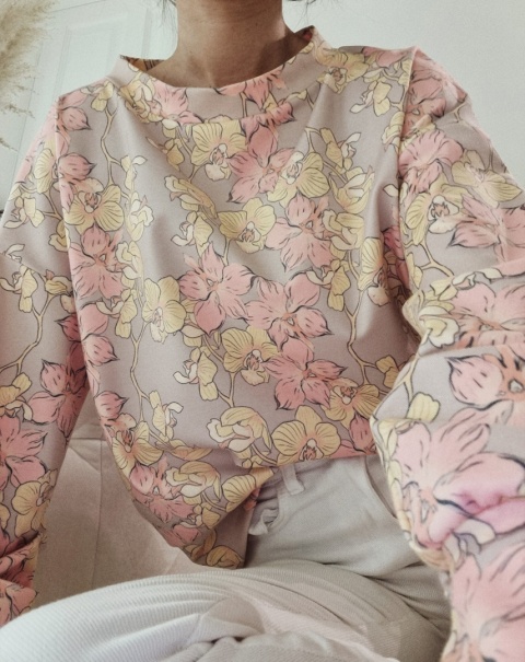 Bluza NAOMI kwiaty - BY ME