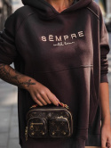 Bluza SARA LOGO czekolada - SEMPRE