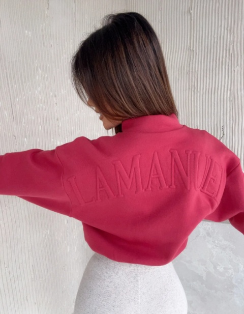 Bluza SPECIAL karmazyn - LA MANUEL