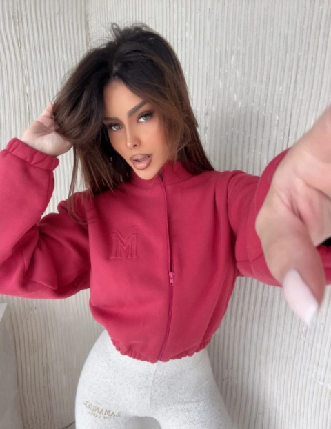 Bluza SPECIAL karmazyn - LA MANUEL