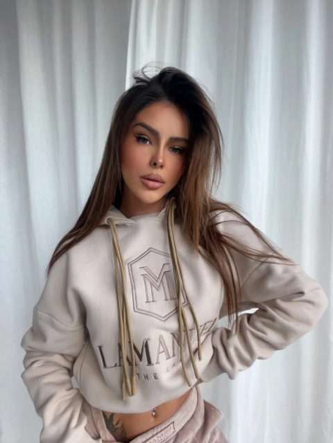 Bluza TRIPLE beż- LA MANUEL