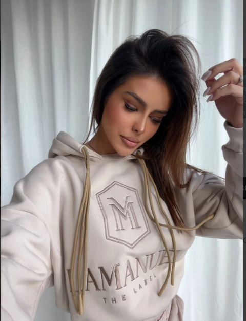 Bluza TRIPLE beż- LA MANUEL