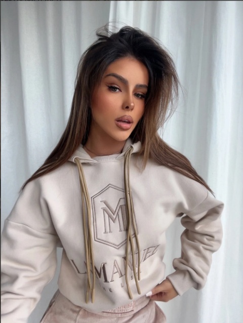 Bluza TRIPLE beż- LA MANUEL