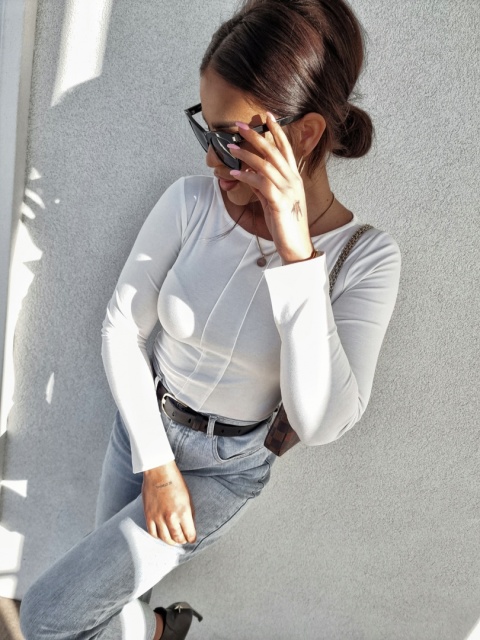 Bluzka JANETA ecru - BY ME