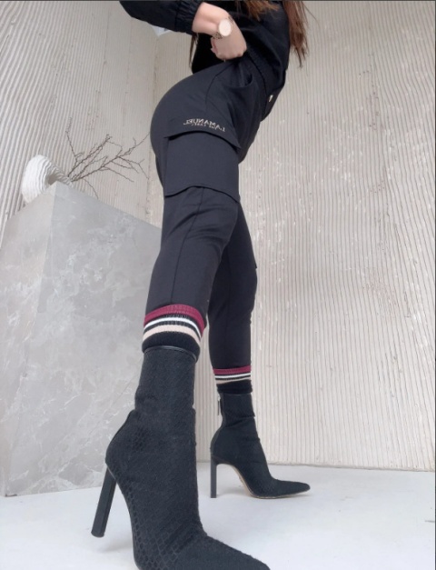 Komplet BEAT UP czarny - LA MANUEL