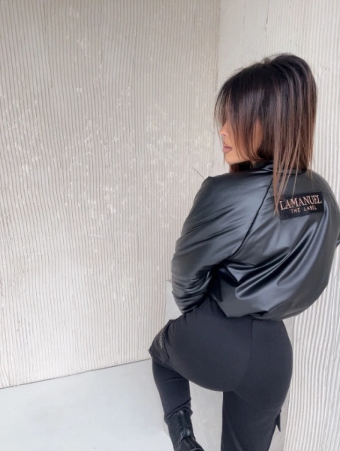 Kurtka SKILLS czarna - LA MANUEL