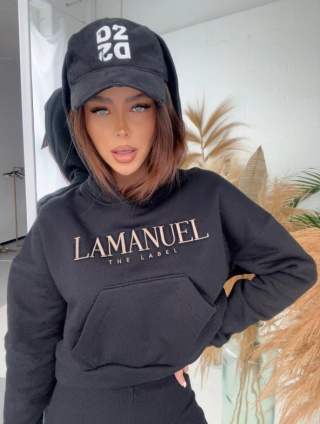 Bluza COMPLETE czarna LA MANUEL