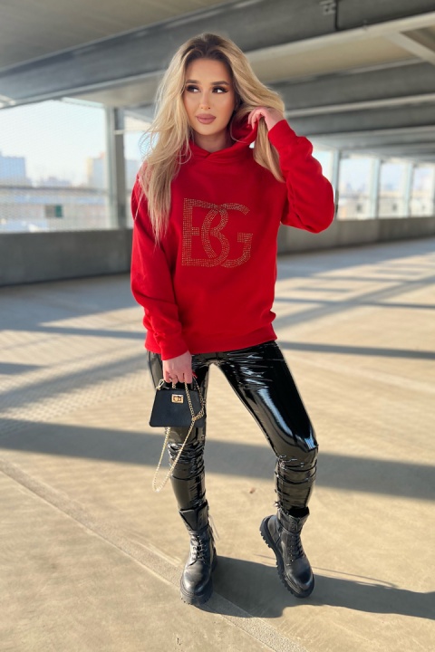 Bluza DIAMOND czerwona BG couture