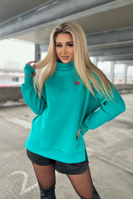 Sweatshirt JERSEY turquoise