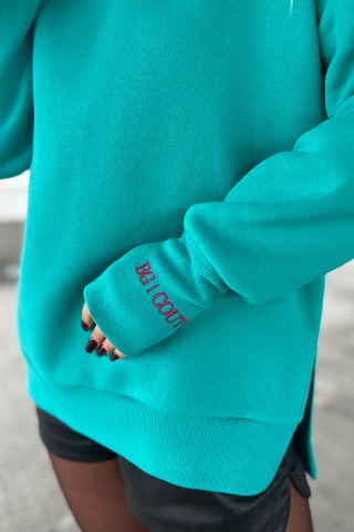 Bluza JERSEY turkus Brandenburg