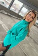 Sweatshirt JERSEY turquoise