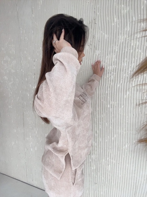 Komplet CHRISTMAS beżowy LA MANUEL