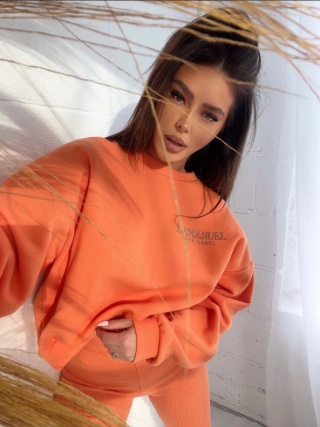 Komplet ISSAMATCH pomarańcz LA MANUEL