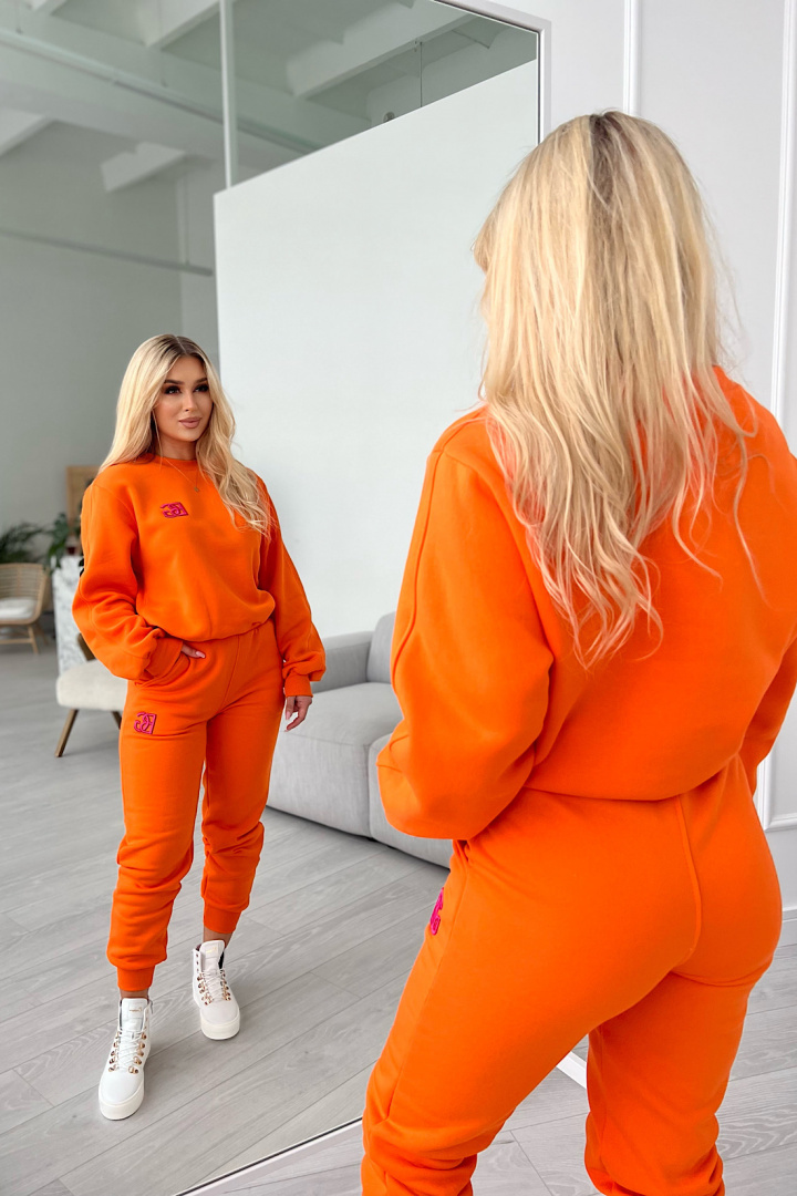 BG Funky orange sweatshirt set