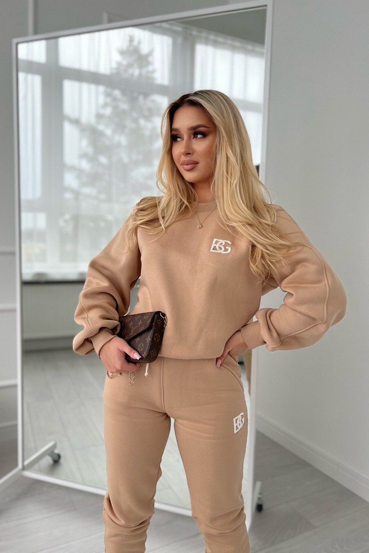 BG Funky beige sweatshirt set BG Funky beige sweatshirt set