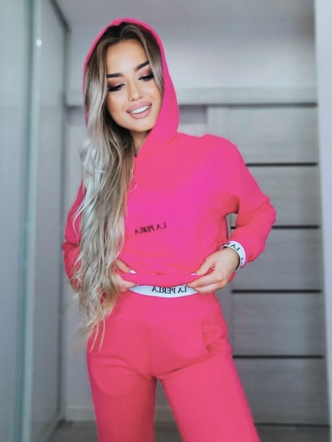 Komplet dresowy SPRING różowy- LA PERLA