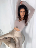 Leggings BURNT beige La Manuel