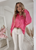 Satin shirt OVER pink