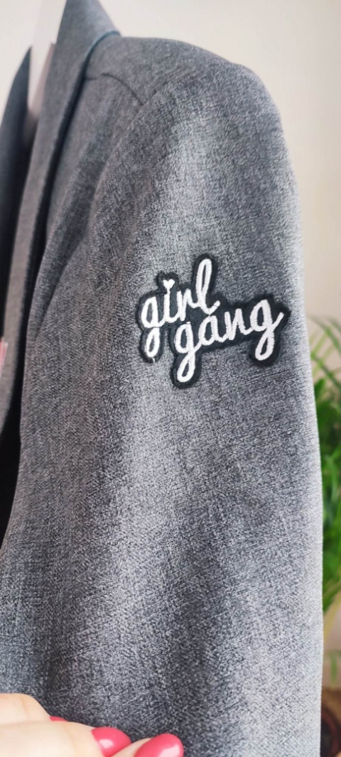 Marynarka MY BOYFRIEND z naszywkami LA MILLA