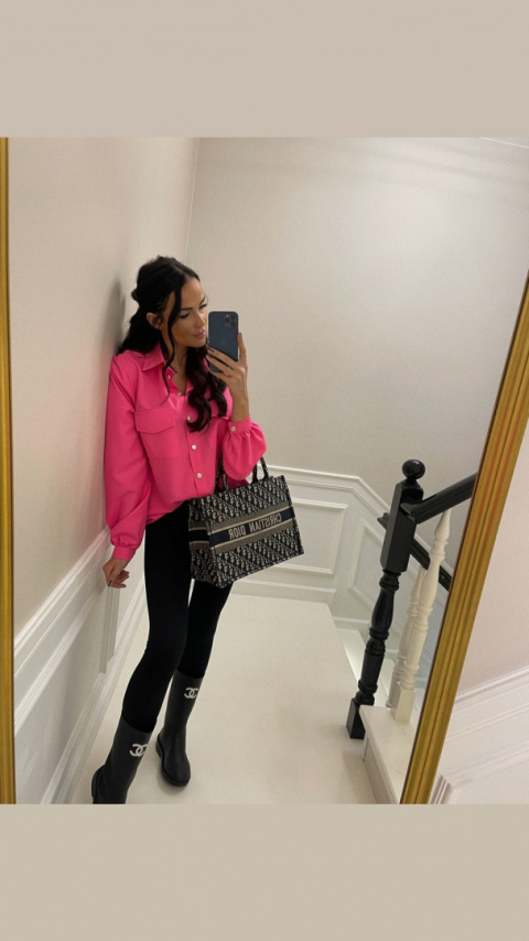 Oversize shirt neon pink La Milla Oversize shirt neon pink La Milla