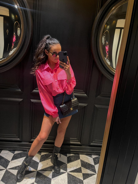 Oversize shirt neon pink La Milla Oversize shirt neon pink La Milla