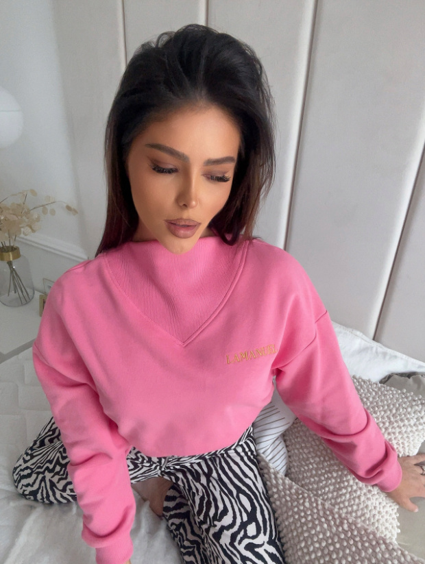 Sweatshirt COLORFUL pink