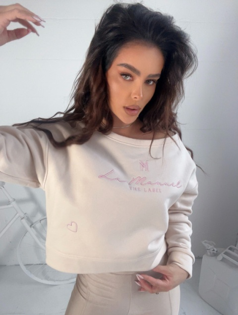 Bluza HEARTLESS wanilia La Manuel