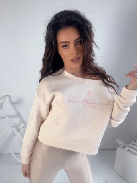 Bluza HEARTLESS wanilia La Manuel