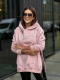 Sweatshirt SARA LOGO powder pink - SEMPRE