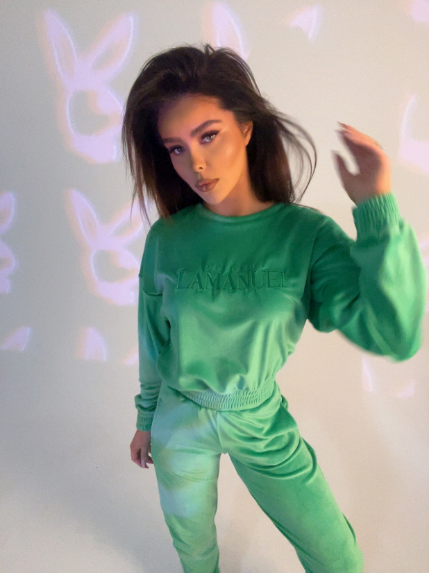 Tracksuit HAVE FUN green LA MANUEL Tracksuit HAVE FUN green LA MANUEL