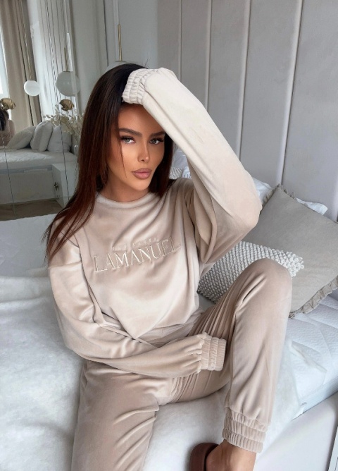 Dres HAVE FUN beżowy LA MANUEL