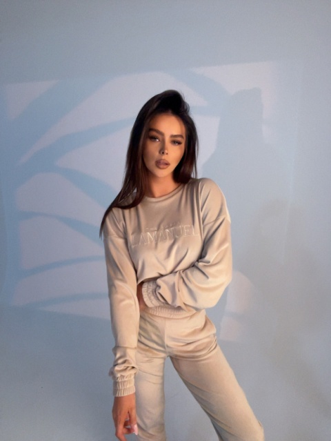 Dres HAVE FUN beżowy LA MANUEL