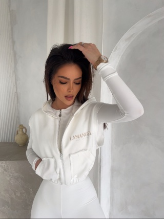 Kamizelka MESSY ecru La Manuel