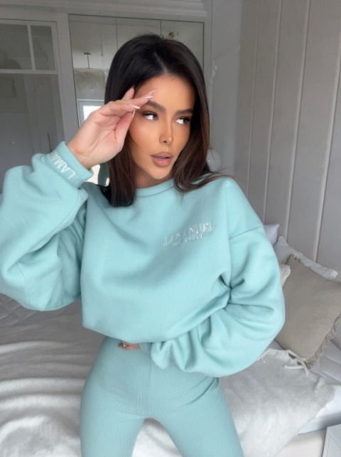 Komplet ISSAMATCH mięta LA MANUEL