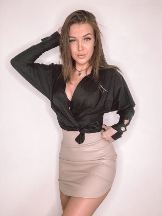 Koszula VENUS czarna - LA MANUEL