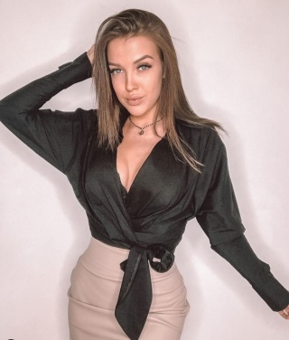 Koszula VENUS czarna - LA MANUEL