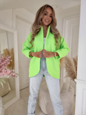 Lime wool cape - BY ME