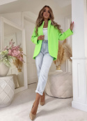 Lime wool cape - BY ME