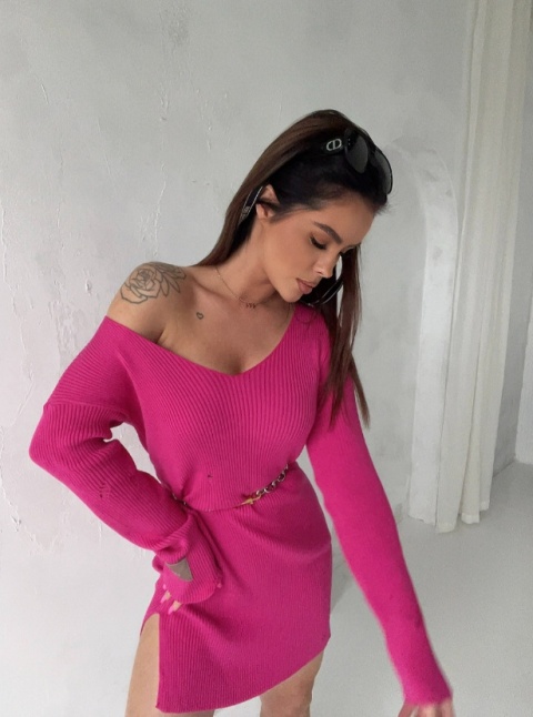 Sukienka MUSA fuksja La Manuel